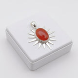 Natural Red Agate (Carnelian Aqeeq) 44.65 ct – Massive Oval Cabochon – Stone of Strength