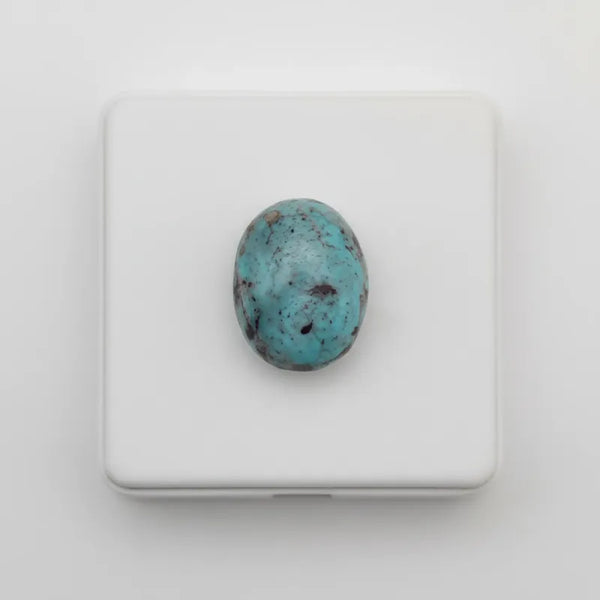 Natural Nishapur Turquoise 54.05 carat premium spider web matrix cabochon gemstone