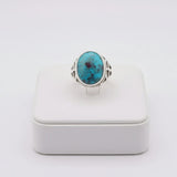 Natural Nishapur Turquoise - 33.65 Carat Premium Spider Web Matrix Cabochon